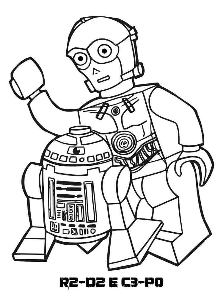 Desenhos de R2D2 Para Colorir 16