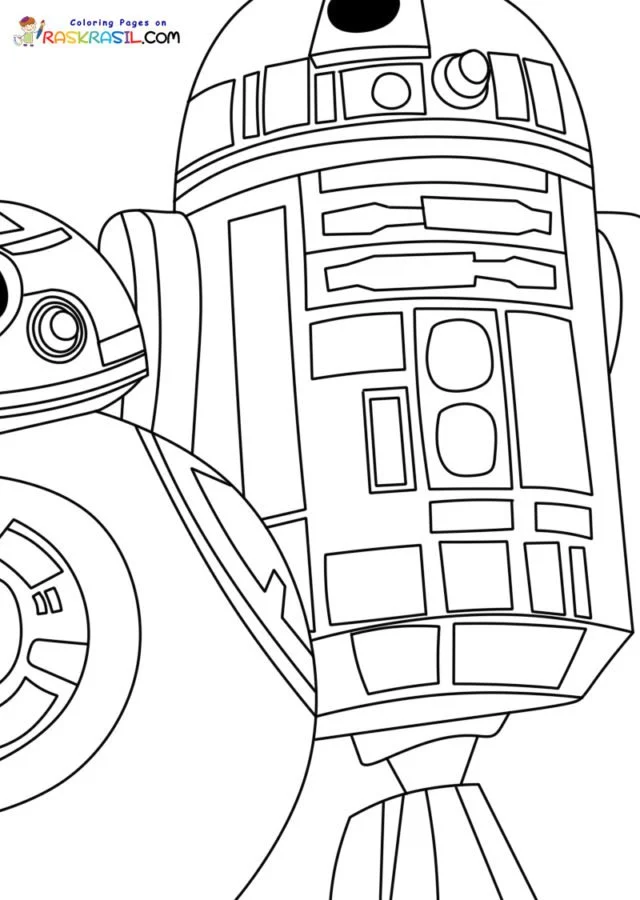 Desenhos de R2D2 Para Colorir 22