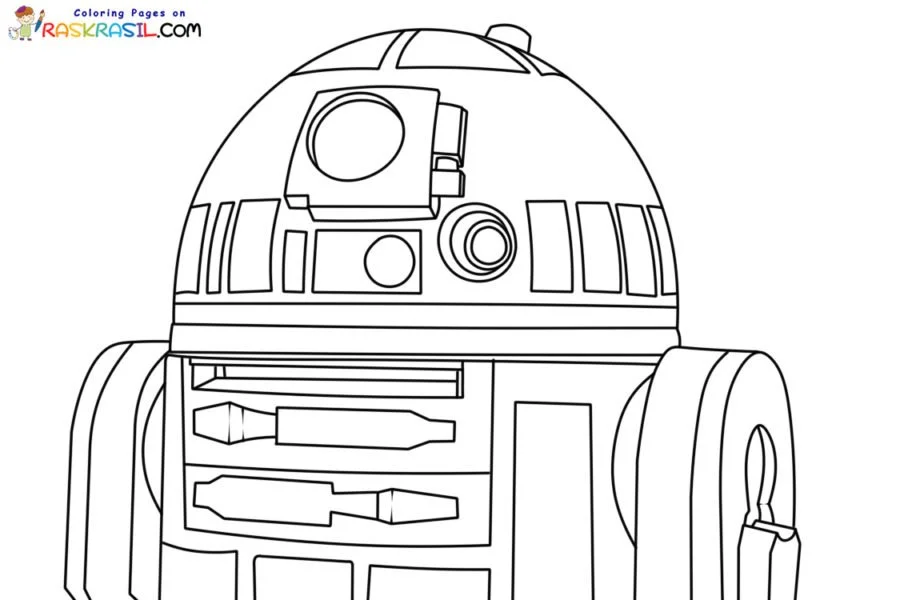 Desenhos de R2D2 Para Colorir 25