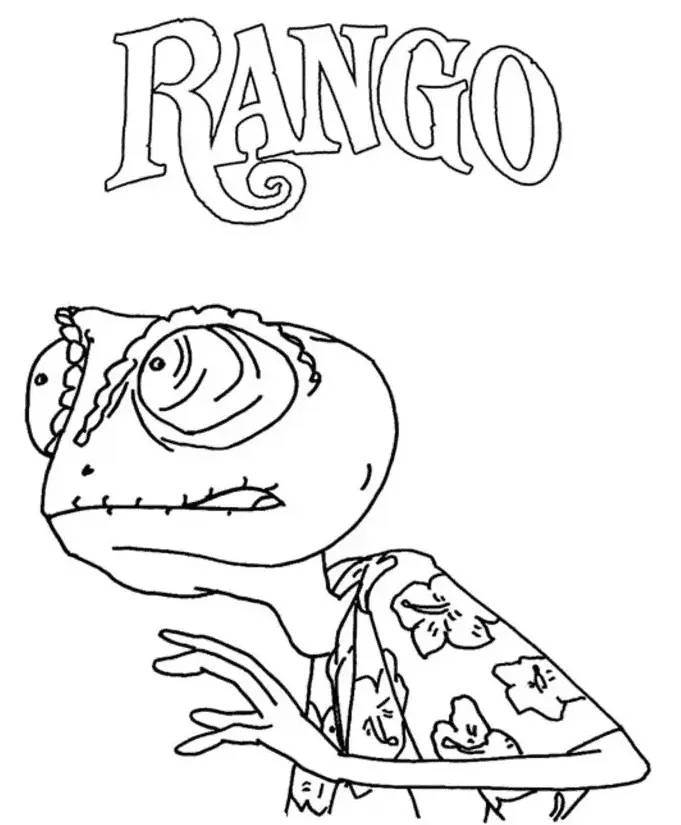 Desenhos de Rango Para Colorir 17