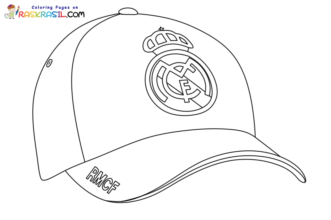 Real Madrid Coloring Pages 8