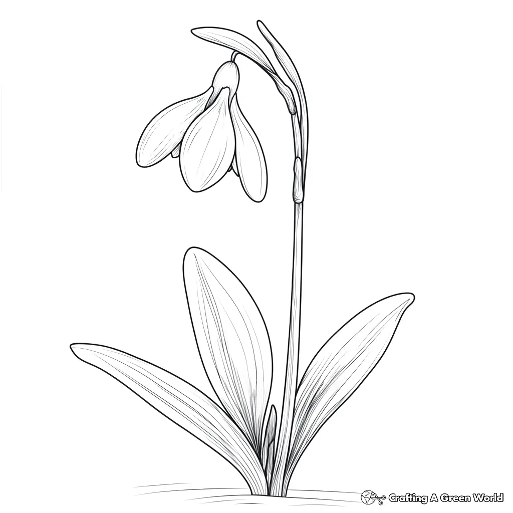 Flores Realistas para Colorear 104