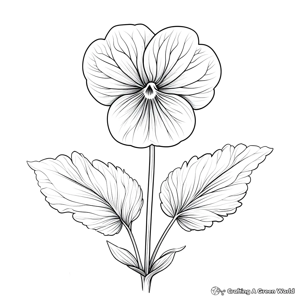 Flores Realistas para Colorear 117