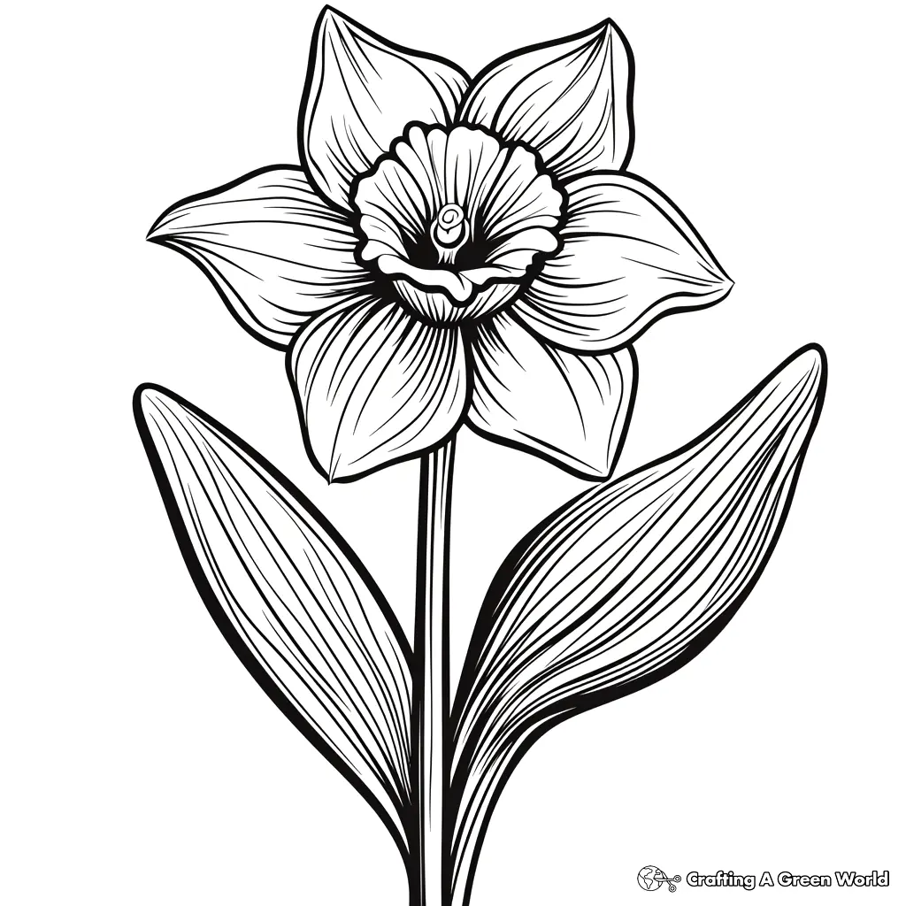 Flores Realistas para Colorir 126