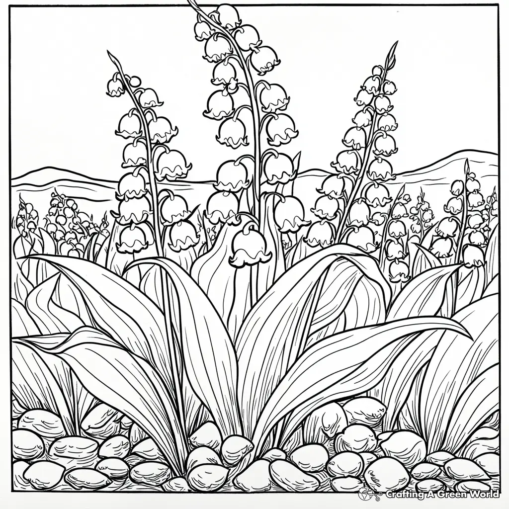 Flores Realistas para Colorear 147