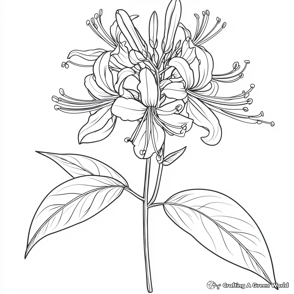 Flores Realistas para Colorir 156