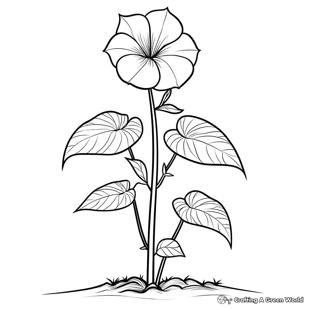 Flores Realistas para Colorir 190