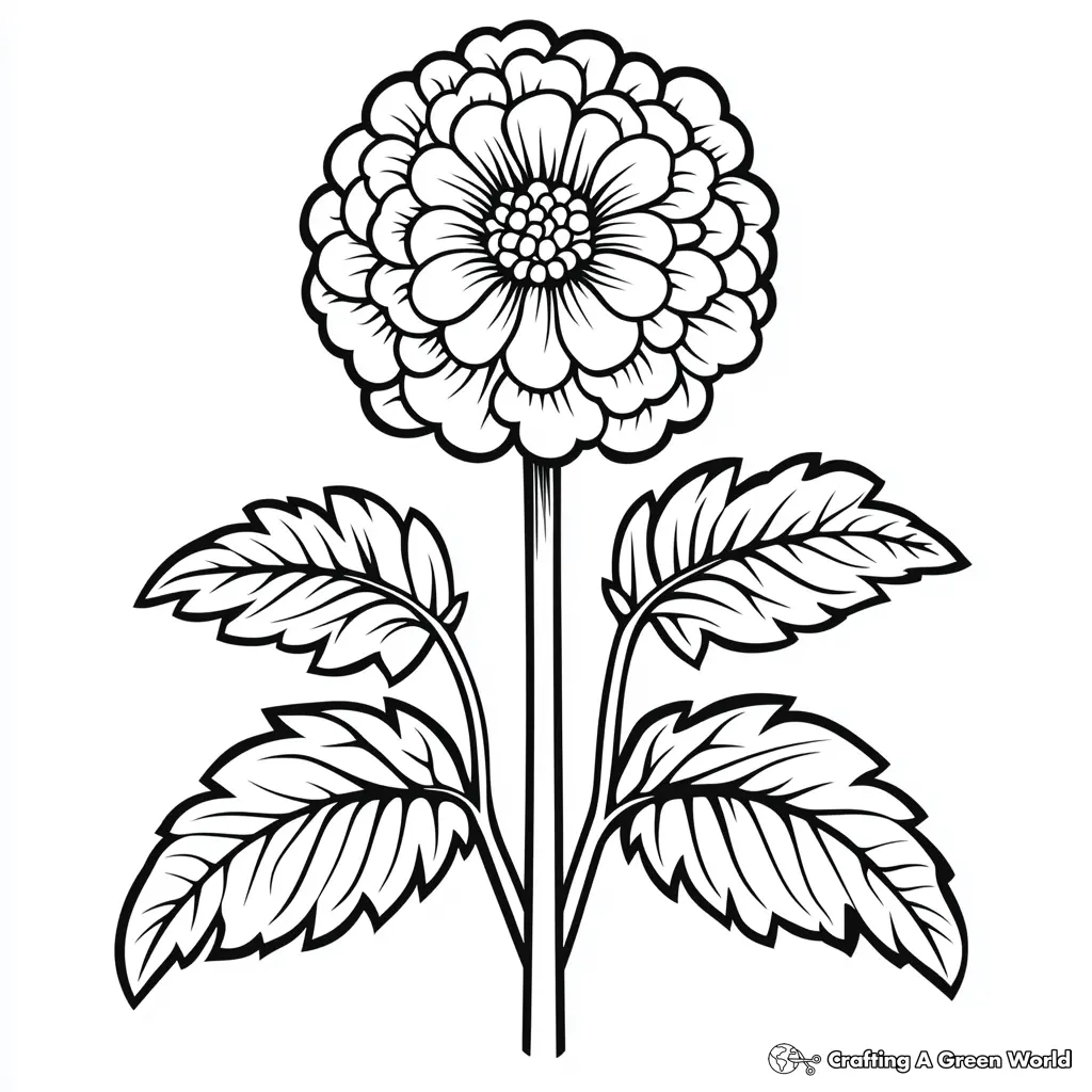 Flores Realistas para Colorir 204