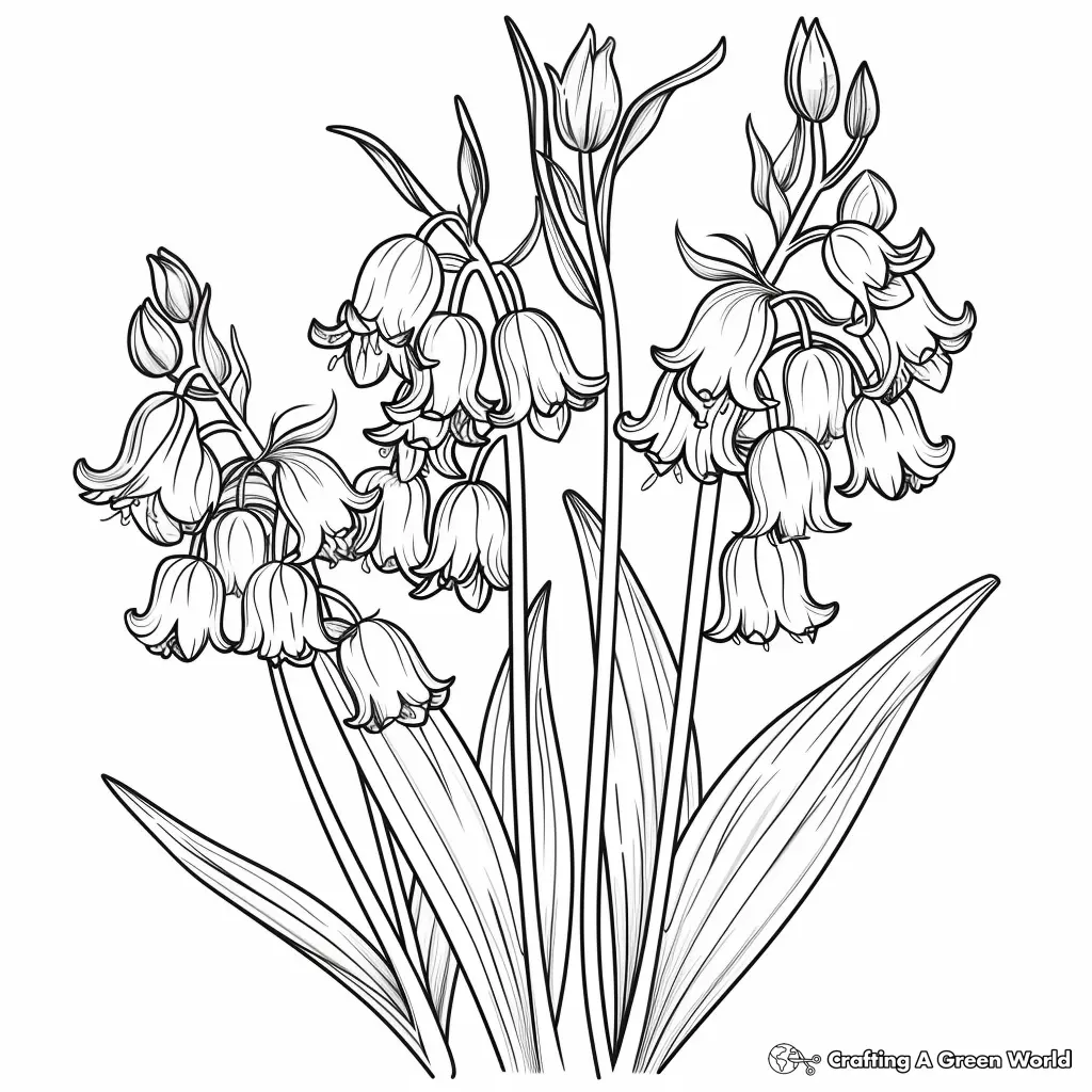 Flores Realistas para Colorear 69