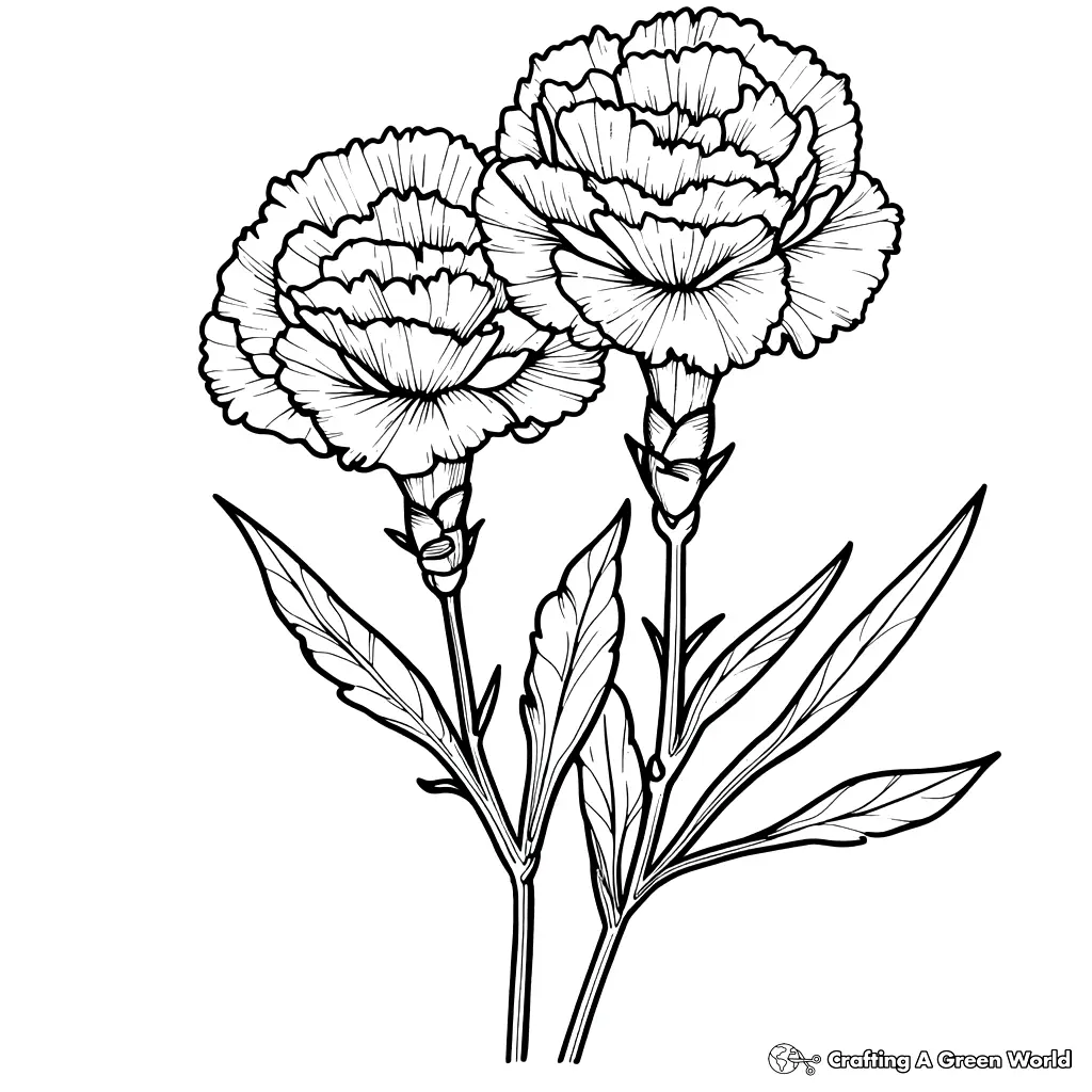 Flores Realistas para Colorir 99