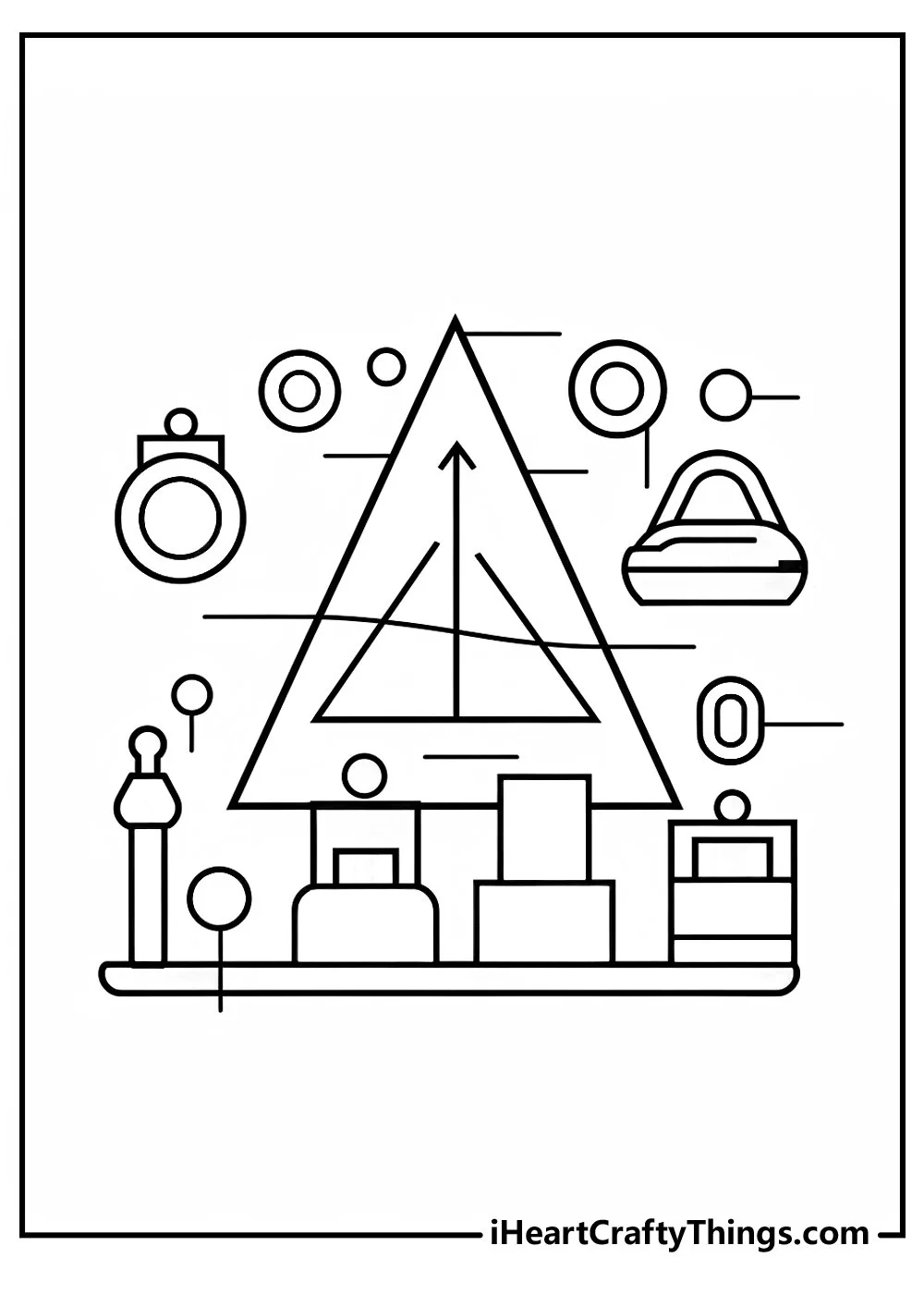 Forma Retangulo Para Colorir