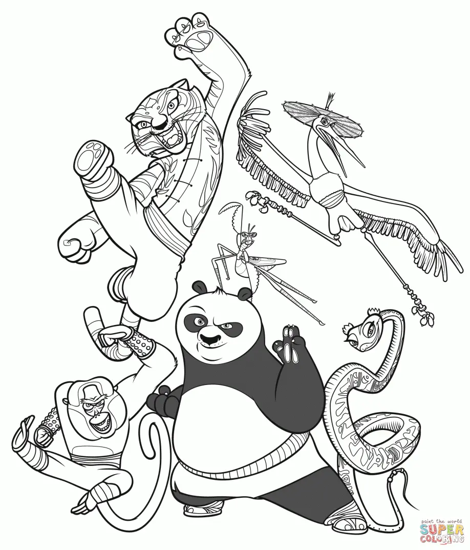 Red Panda Coloring Pages 23