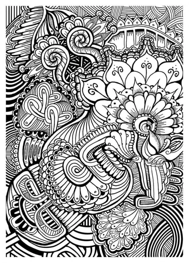 Relax Coloring Pages 78