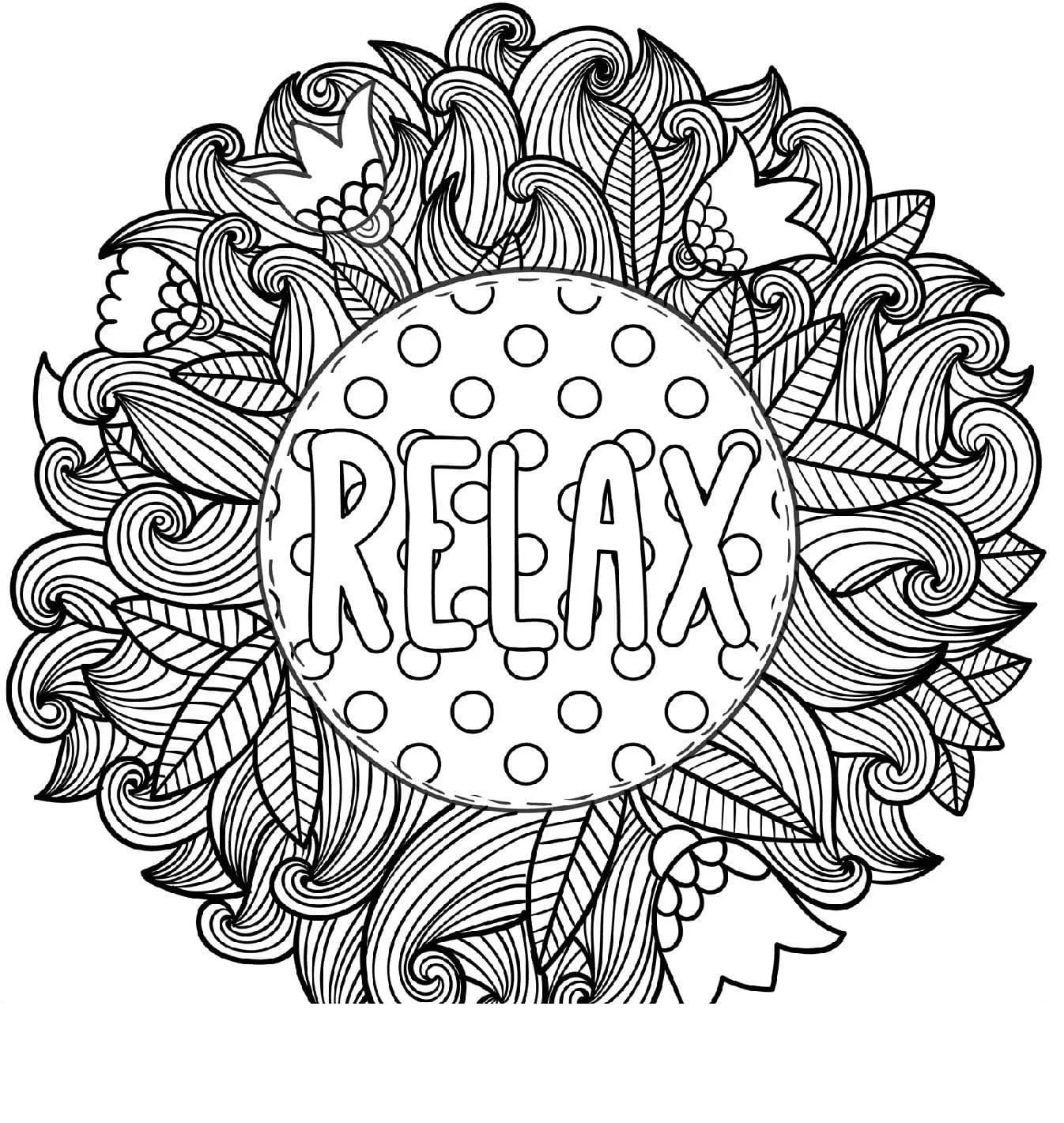 Relax Para Colorear 87