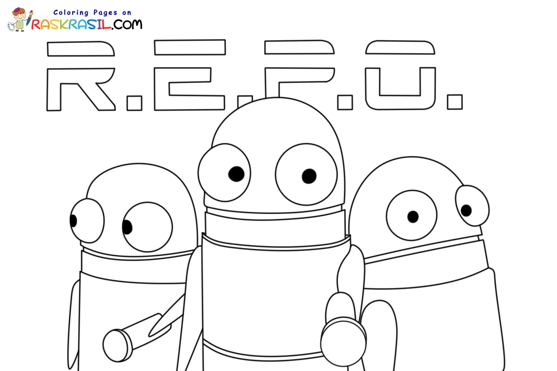 REPO Coloring Pages 1