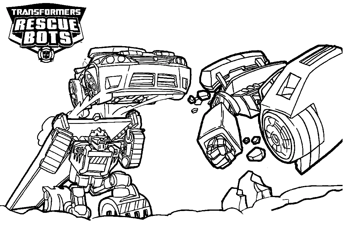 Rescue Bots Coloring Pages 5