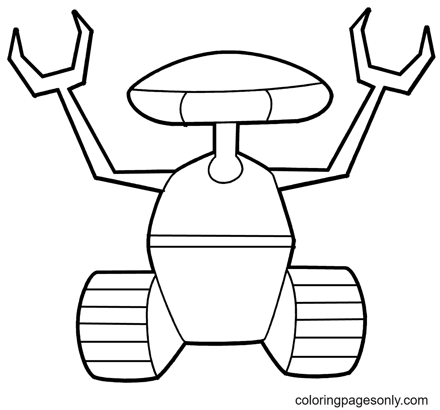 Desenhos de Robot Para Colorir 32