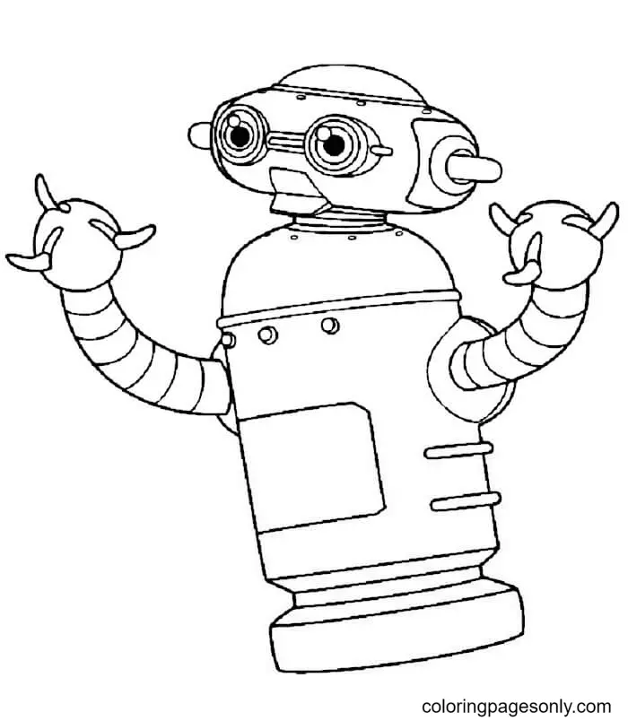 Desenhos de Robot Para Colorir 33