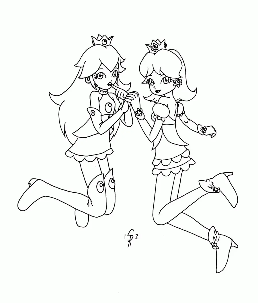 Rosalina Coloring Pages 34