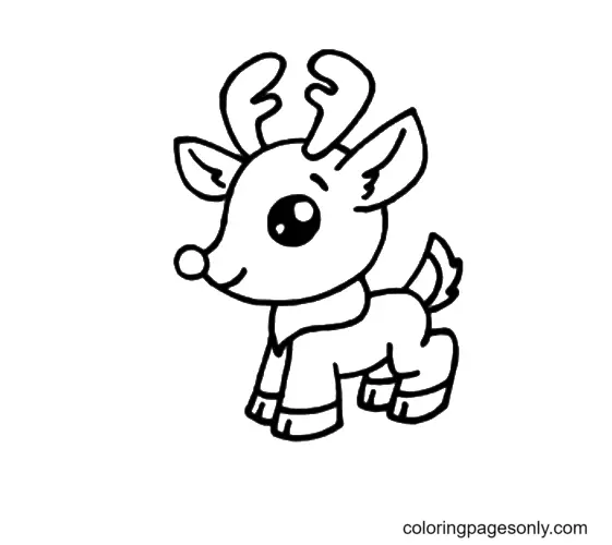 Desenhos de Rodolfo Para Colorir 52