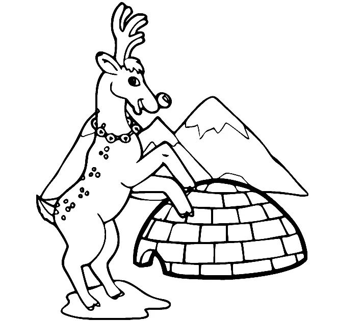 Rudolph Coloring Pages 68