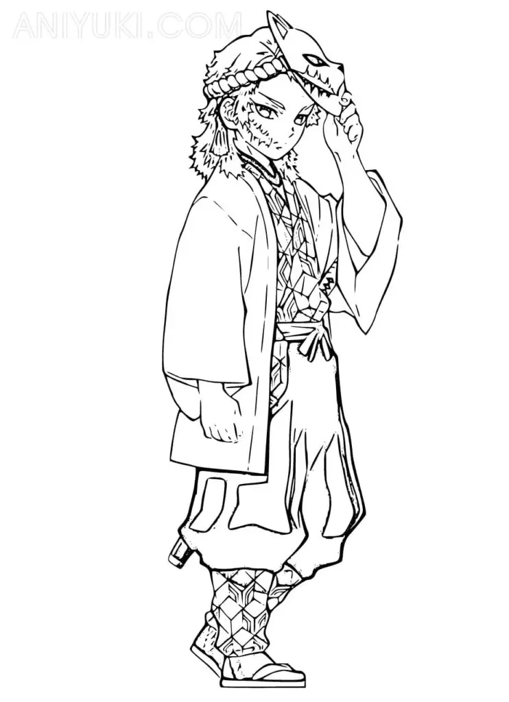 Sabito Coloring Pages 10