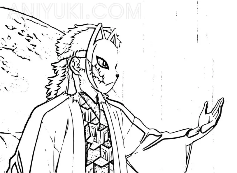 Sabito Coloring Pages 36