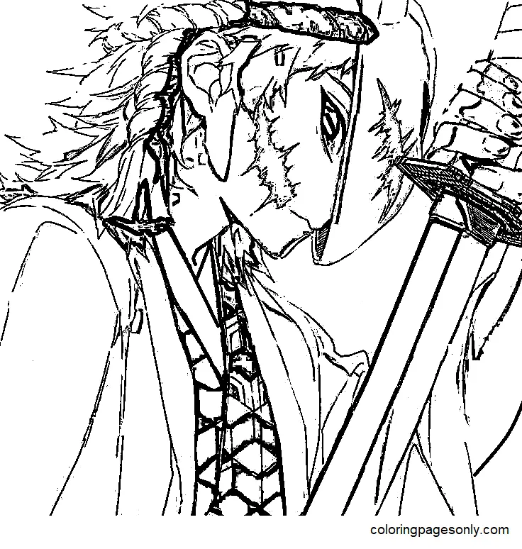 Sabito Coloring Pages 40