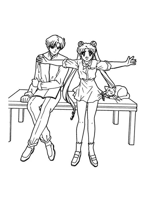 Sailor Moon Coloring Pages 50