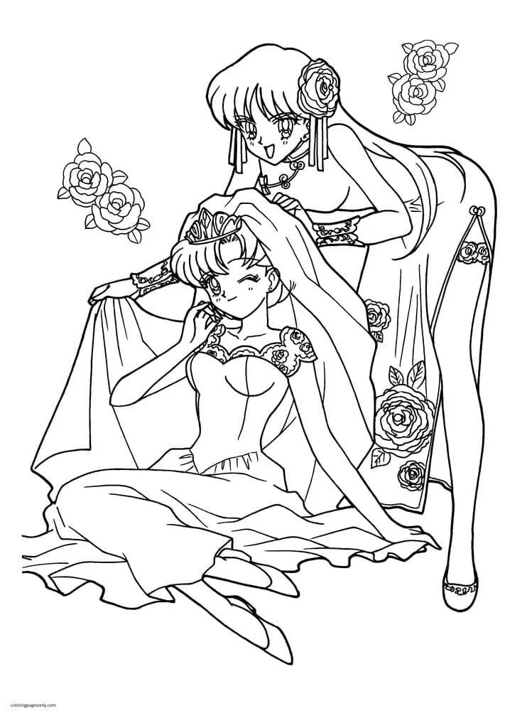 Desenhos de Sailor Moon Para Colorir 133