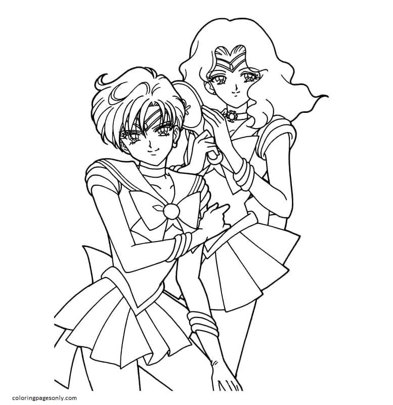 Desenhos de Sailor Moon Para Colorir 145