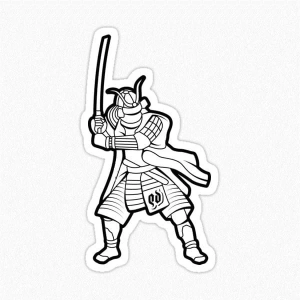 Samurai Coloring Pages 14