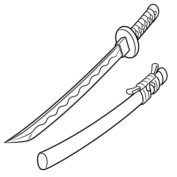 Samurai Coloring Pages 18