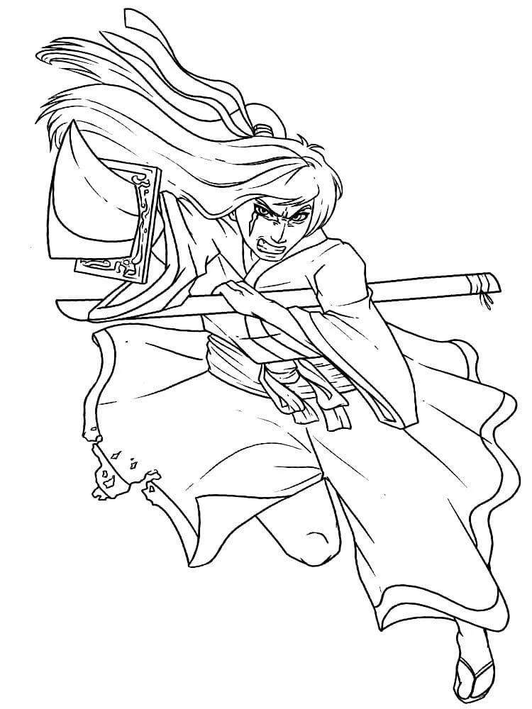 Samurai Coloring Pages 29