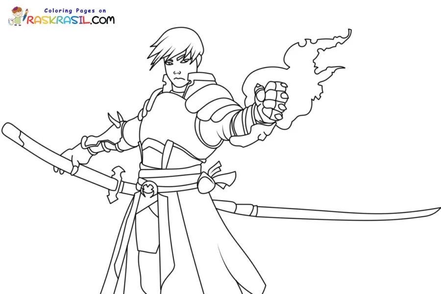 Samurai Coloring Pages 60