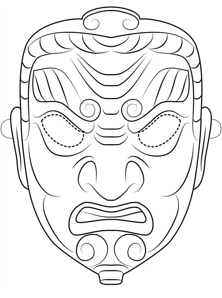 Samurai Coloring Pages 70