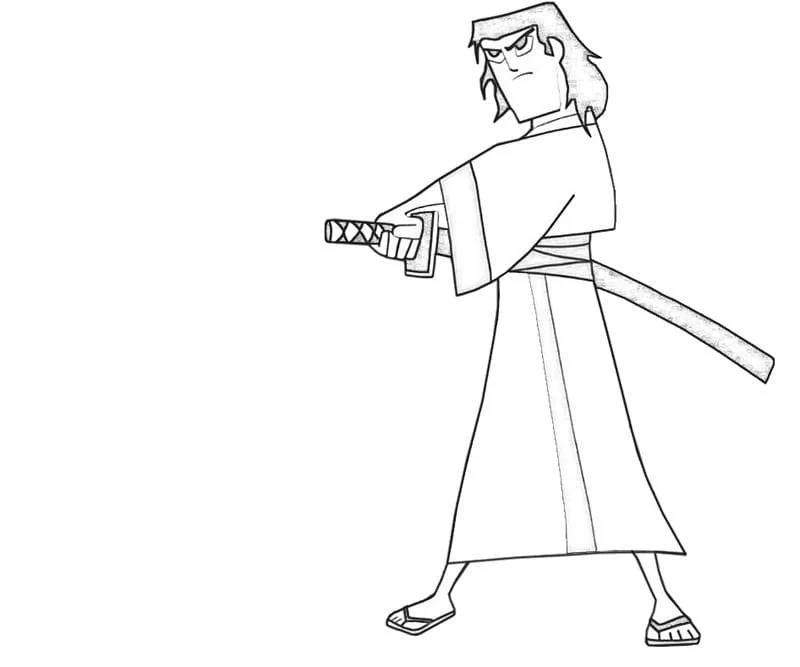 Samurai Coloring Pages 83