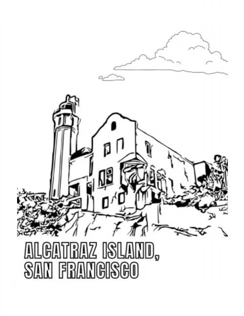 San Francisco Coloring Pages 20