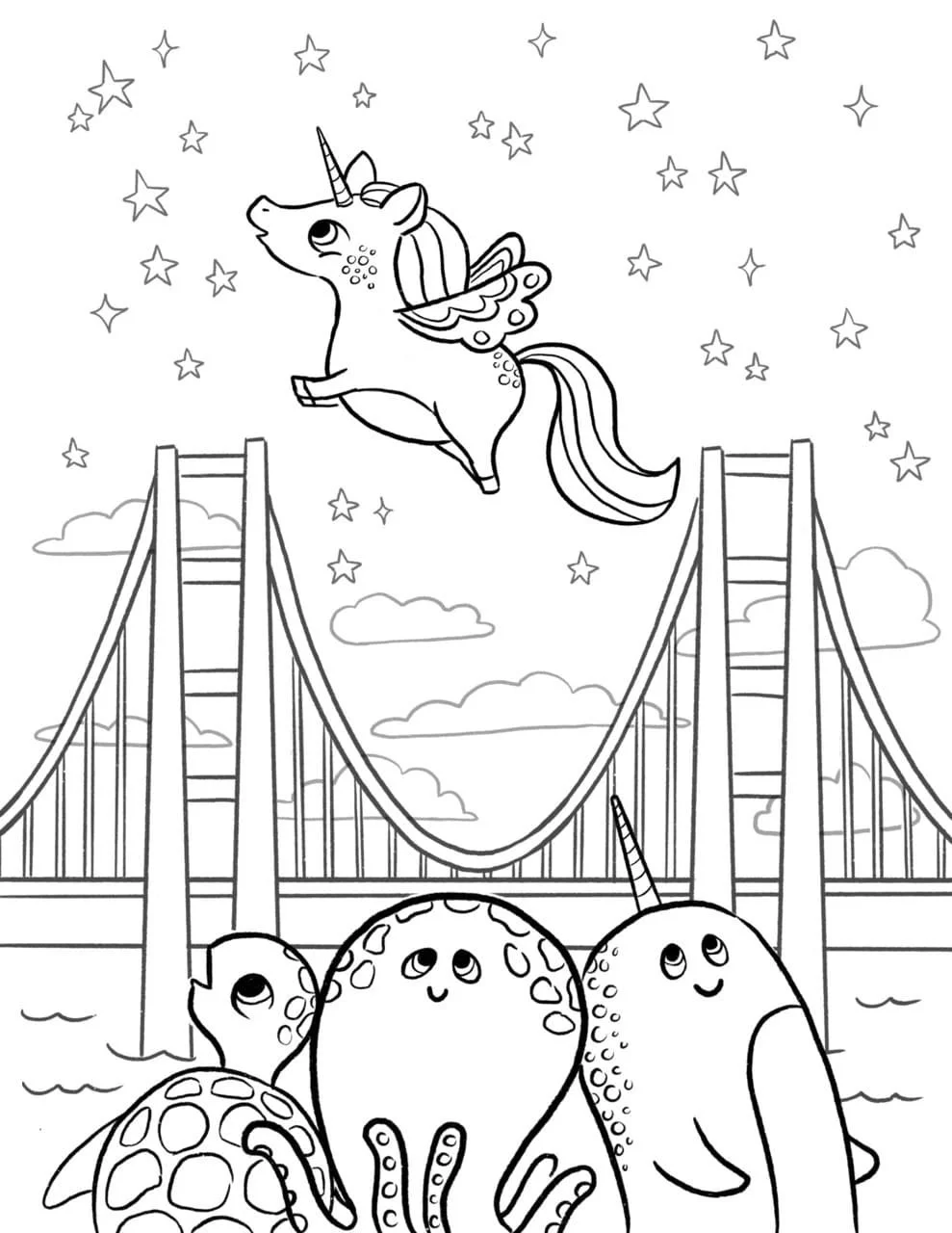 San Francisco Coloring Pages 36