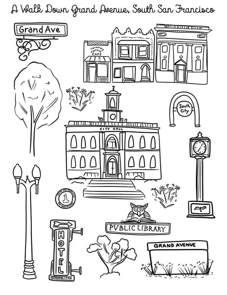 San Francisco Coloring Pages 38