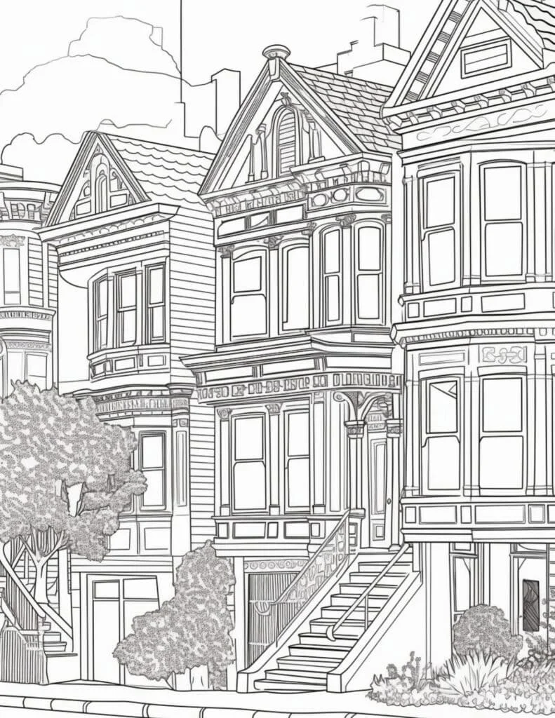 San Francisco Coloring Pages 41