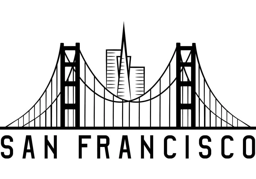 San Francisco Coloring Pages 44