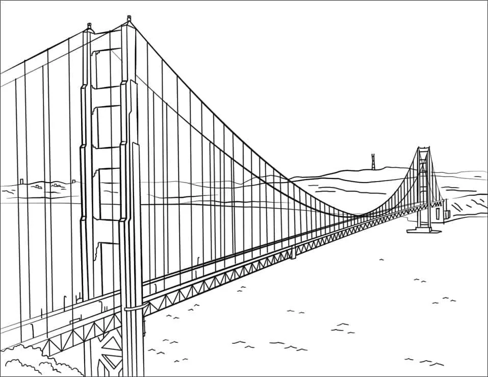 San Francisco Coloring Pages 47