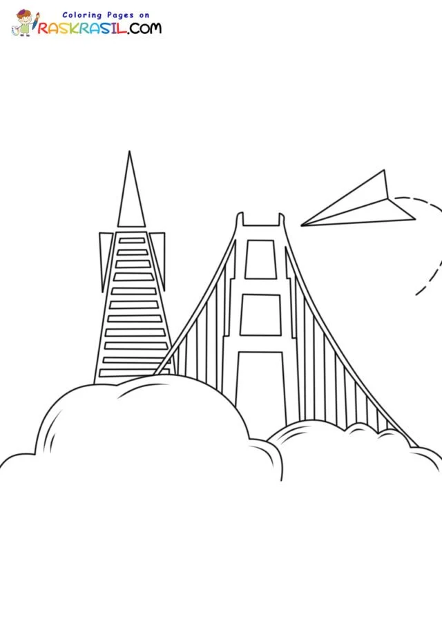 San Francisco Coloring Pages 5