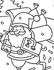 Desenhos de Santa Claus Para Colorir 67