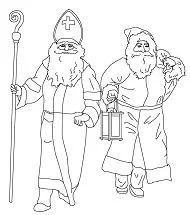 Desenhos de Santa Claus Para Colorir 73