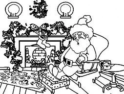 Desenhos de Santa Claus Para Colorir 84