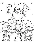 Desenhos de Santa Claus Para Colorir 99