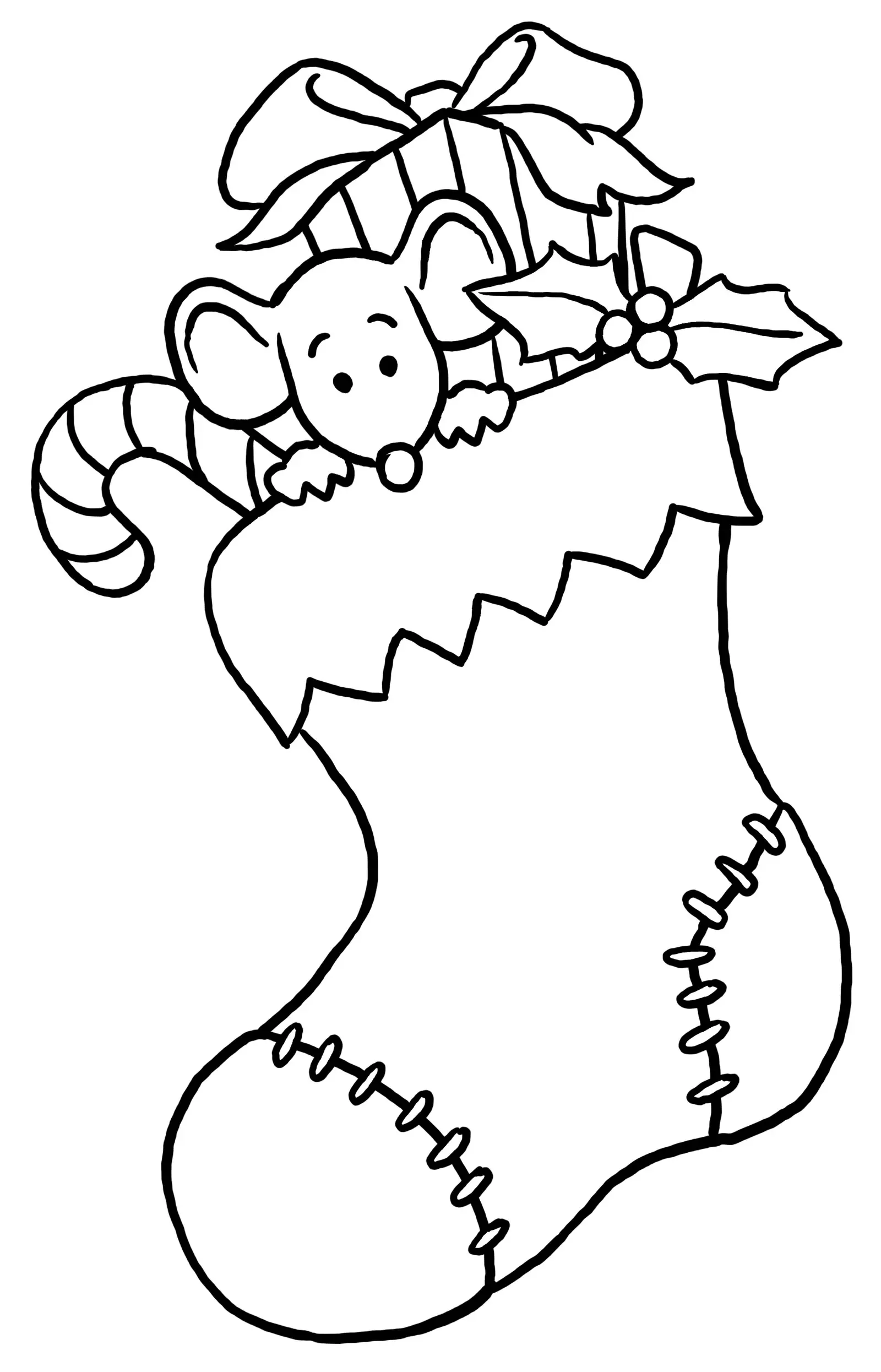 Santa Coloring Pages 31