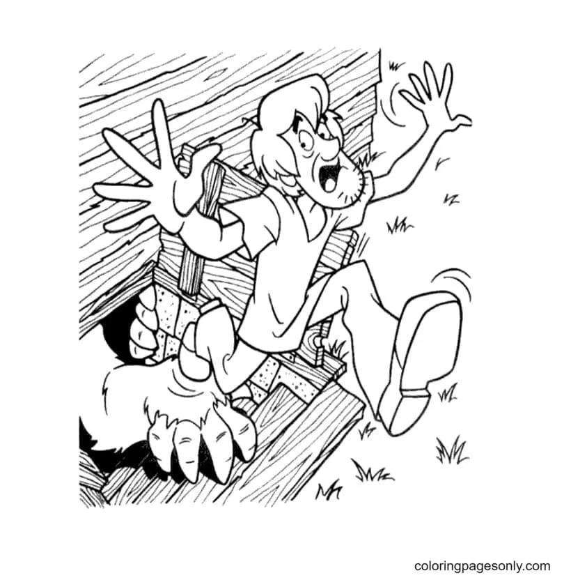 Scooby Doo Coloring Pages 49